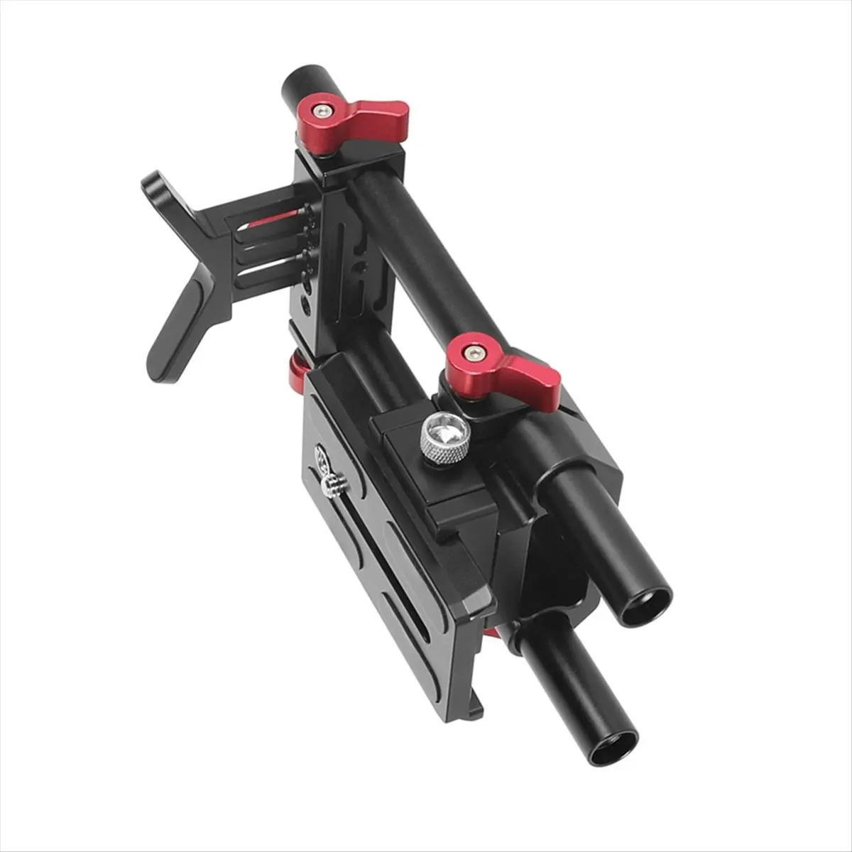 

Y69A Quick Release Plate Base Quick Release Base Plate Kit with 15mm Double Rod System for 577/501/504/701 Tripod Photography