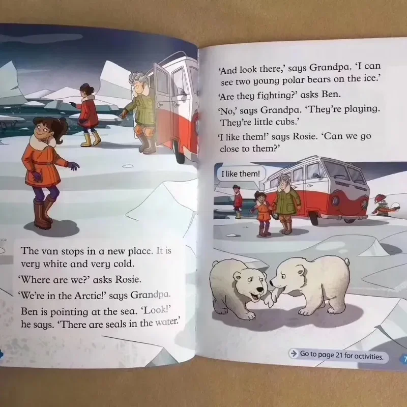 English Version Magic Tree House 1-28 and 29-55 Volumes English Reading Story Book Children's Adventure Science Book