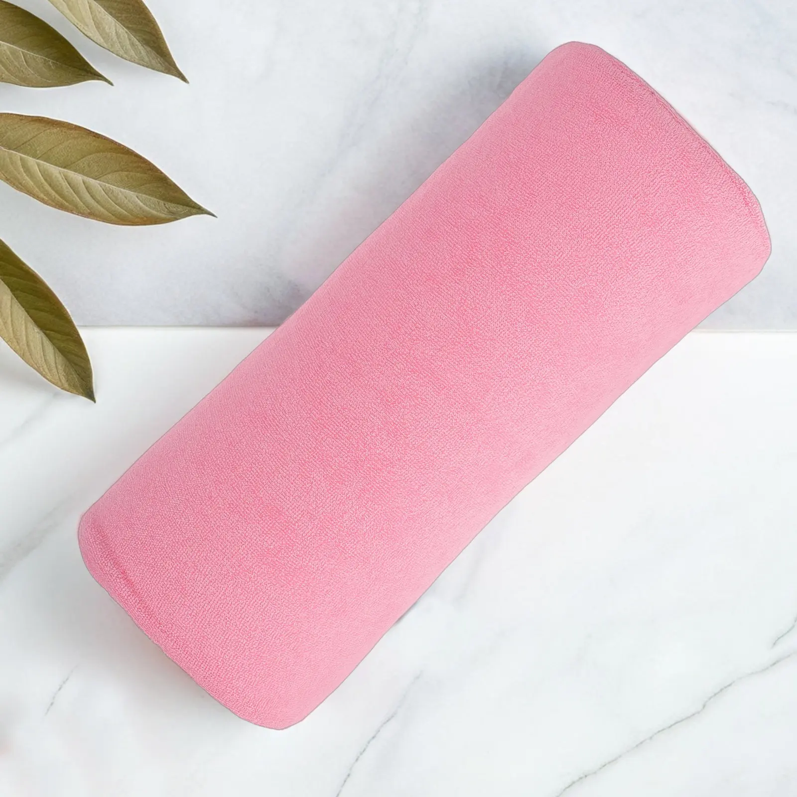 Ergonomic Manicure Hand Rest Pillow – Semi-Circular Nail Technician Support Cushion, Fatigue-Reducing & Easy-Clean