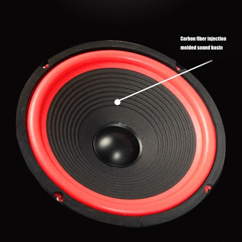 Alto-falantes do subwoofer do carro do poder superior 8 polegadas subwoofer baixo pesado sistemas som da casa 87HC