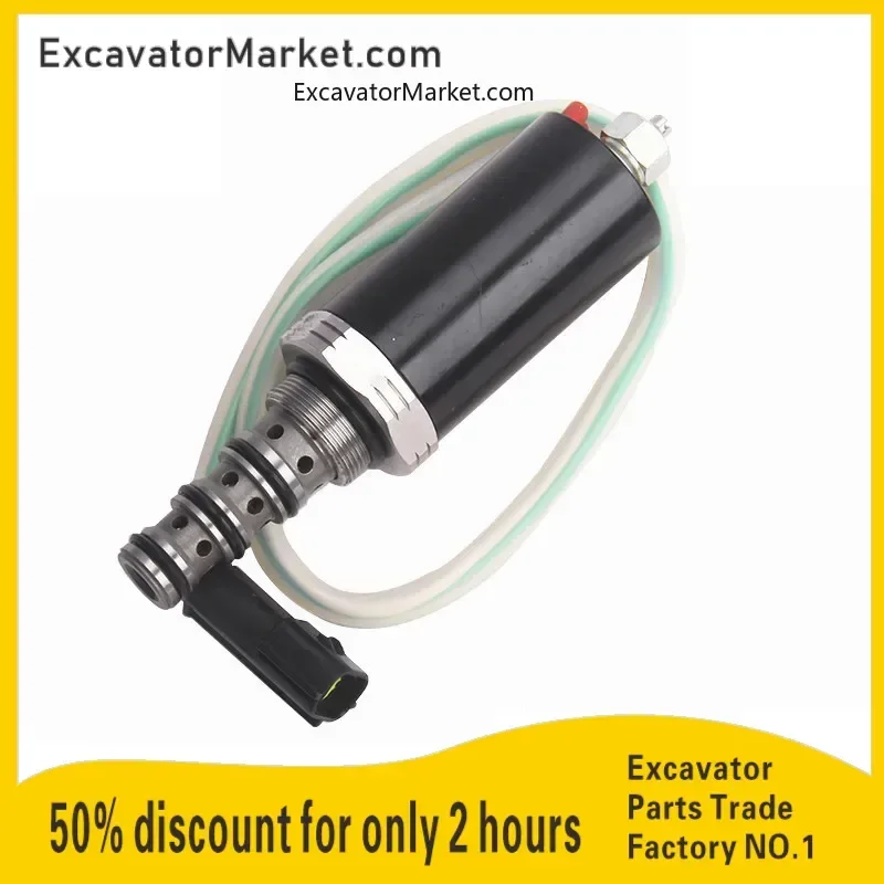 

Kobelco SK200-3-6 Sany 135-8 excavator accessories main pump solenoid valve K3V112 long line sensor assembly high quality