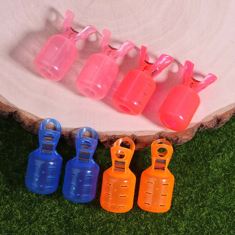 10pcs Squid Jig Shrimp Umbrella Hooks Bonnets Fishing Squid Jig Protective Case Storage Cover Fishing Tackle Accessories