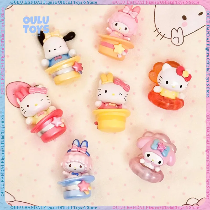 

Sanrio слепые коробки удивительная волшебная шляпа серии загадочные сумки украшение для рабочего стола прекрасная милая кукла модель игрушки коллекции подарок на день рождения