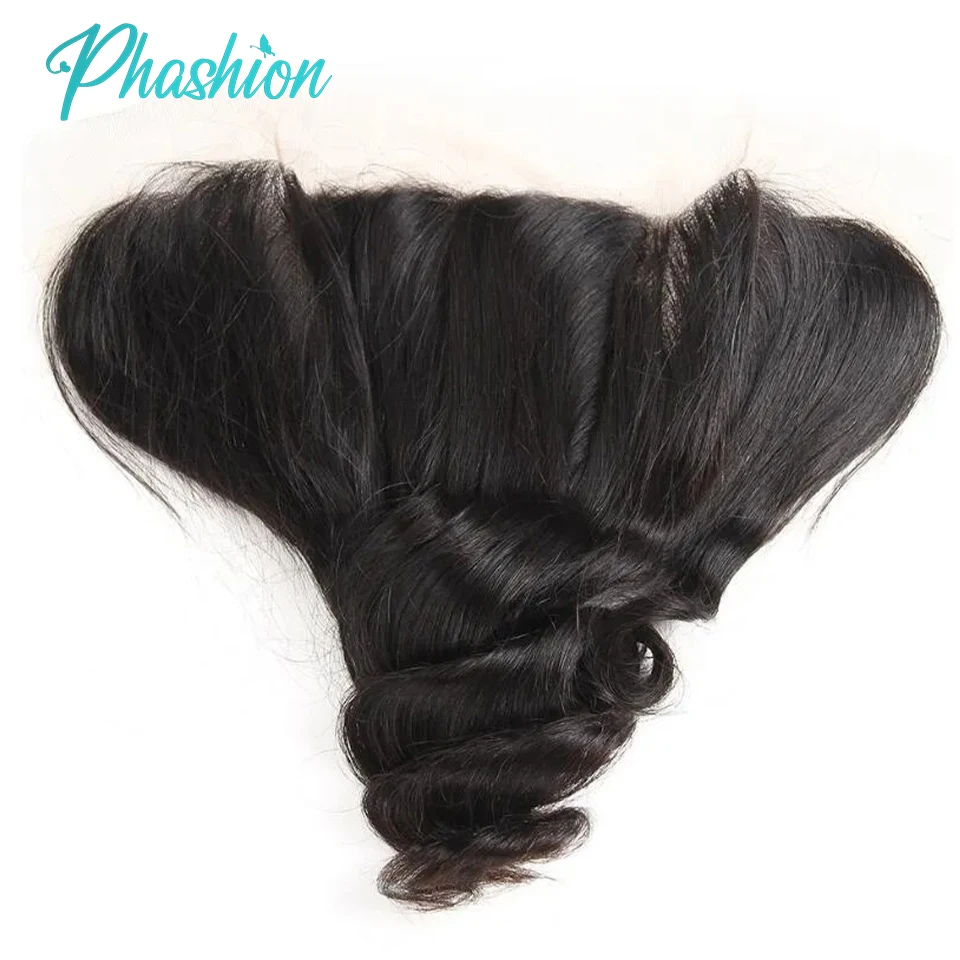 Phashion 26 28 30 cali 13x6 Lace Frontal Loose Water Curly Deep Pre Plucked Swiss HD Transparent Full Front Only 100% Human Hair