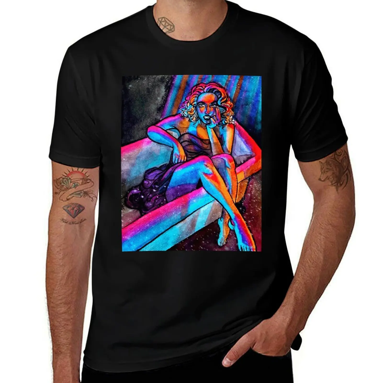 Contrapoints Opulence Pinup T-Shirt Big and Tall Loose Fit T-Shirt