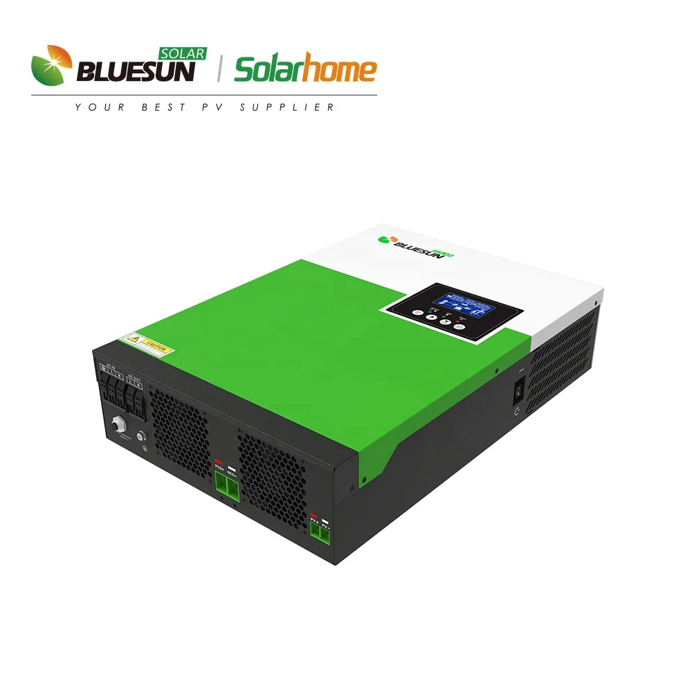 Bluesun 5500W Potovoltaic 5Kwatt Inverte Ibrido 48V 5Kw Growatt Hybrid Inverter Price 5000Es Wind Controller All in One Inverter