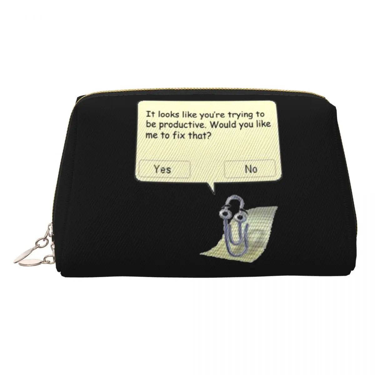 

Clippy Women Cosmetic Bags Travel Makeup Organizer Pouch Toiletry Storage Dopp Kit Box