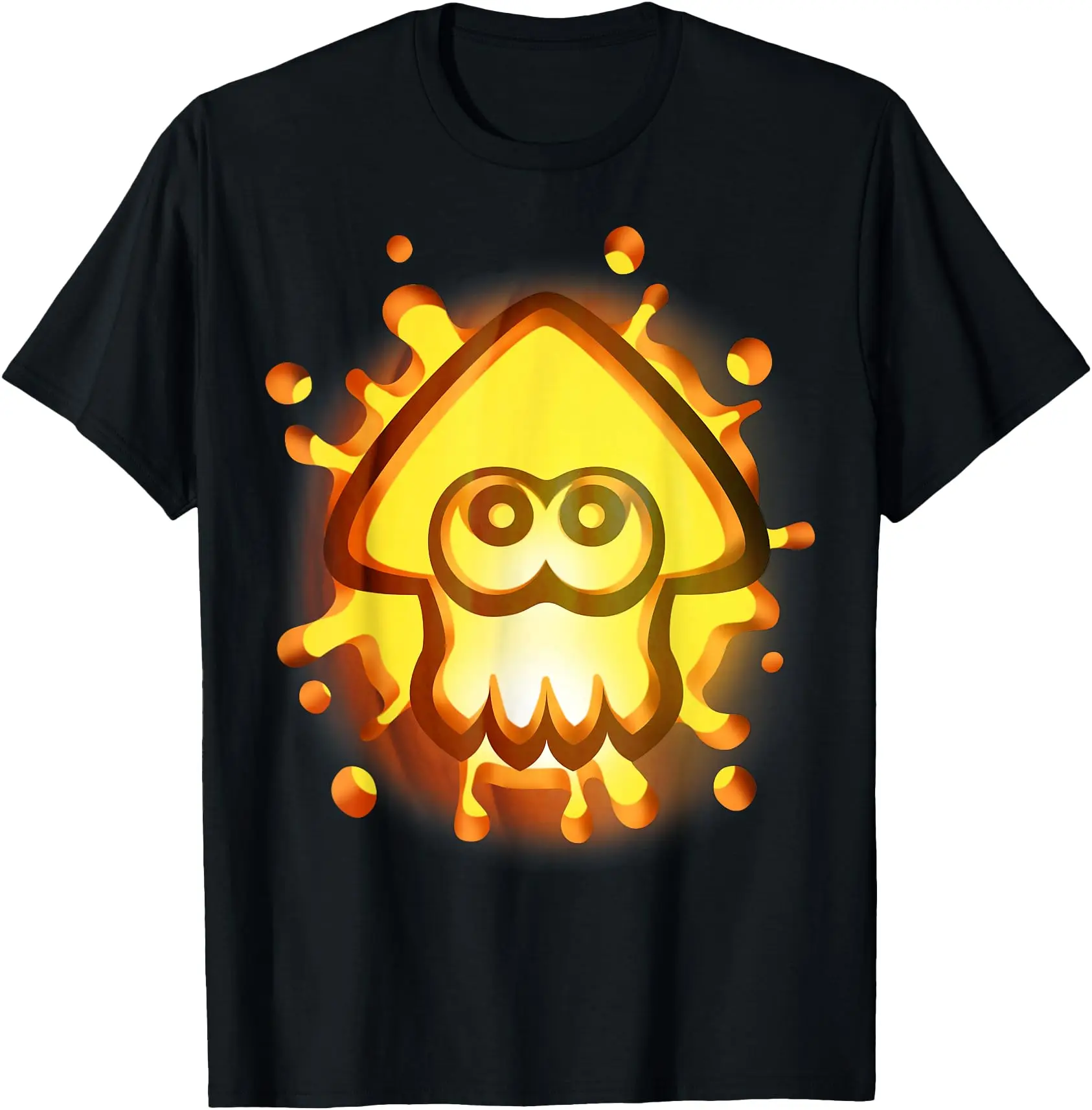 Halloween Pumpkin videogame Splatoon Anime t shirt for men Octopus Graphic Tees Y2k  Clothes Cartoon Style Tops All size S-6XL