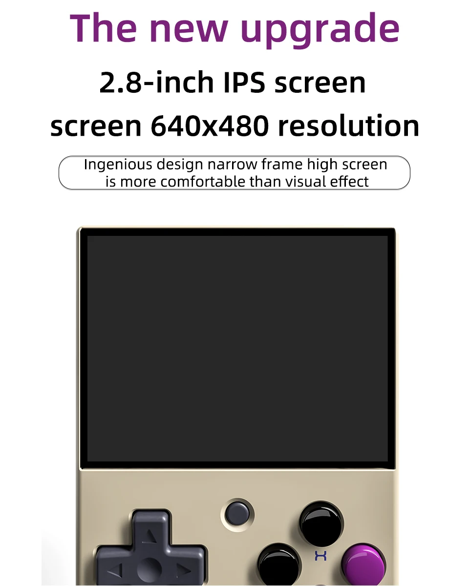 2.8Inch MIYOO MINI V2 Portable Retro Handheld Game Console