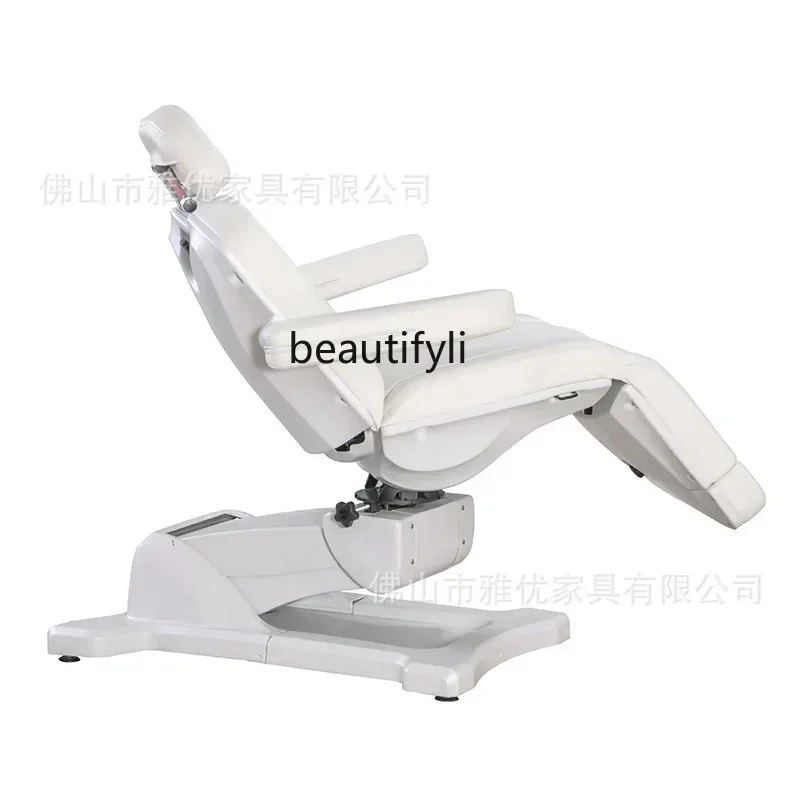 

smt14 New Arrivals Electric beauty bed, special facial examination bed for high-end beauty salons, slightly adjusted and rotatab