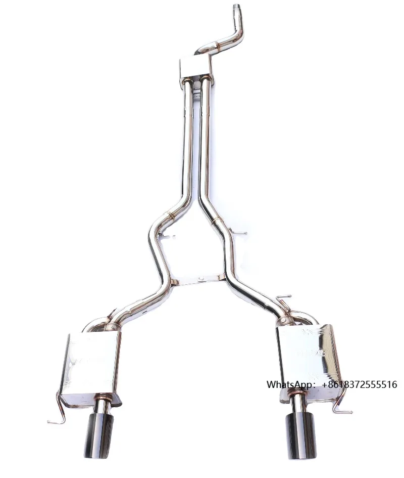 

Good Sound Car Stainless Steel Pipe XE 2.0T 3.0T Muffler Tips Remote Control Exhaust for Jaguar