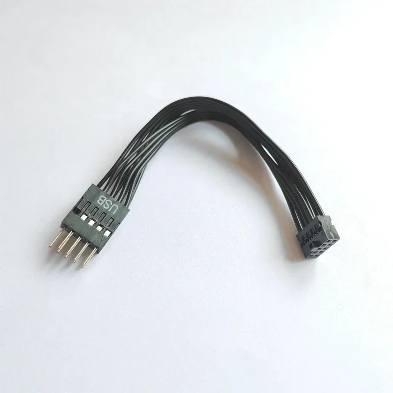 Motherboard Extension Mini USB Cable 9Pin 2.0mm Female To Normal ATX Mainboard Standard 2.54mm Male for Lenovo B25 IB250MH