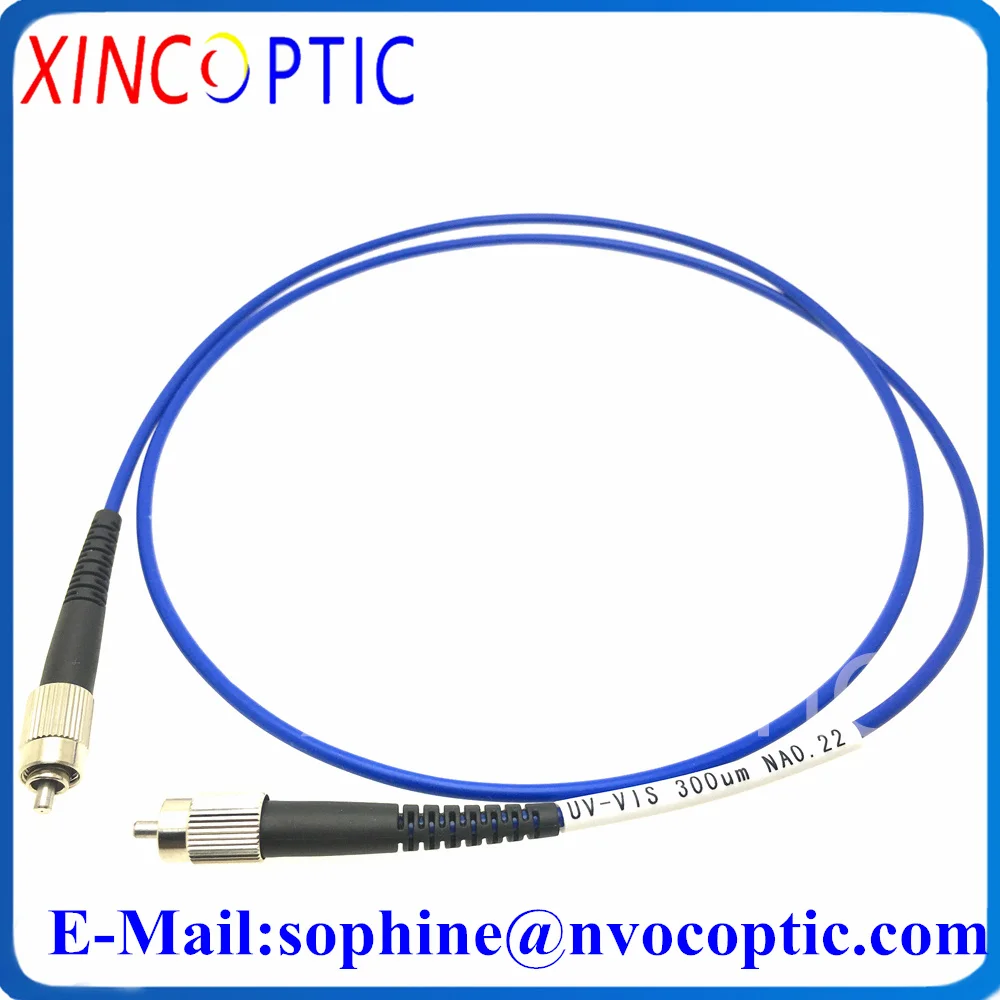 

FCUPC-FC/SMA905/ST Silica/Quarts Metal Ferrule MM SX 300um(UV-VIS~200-1100nm,~0.22NA),3M,Armored Fiber Optic Patch Cord Cable