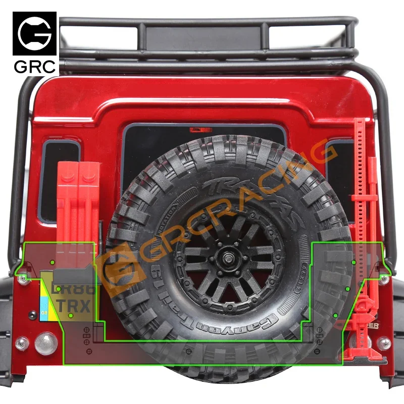 GRC Internal Fast Lock Body Mounts for  Traxxas Trx4 TRX-4 Defender #G156c