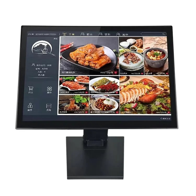 19-Zoll-Touchscreen-Display (11,6/15/15,6/17/19/21,5 Zoll) Hängende Wand- oder Desktop-Touchscreen-Display, Touchscreen-Terminal