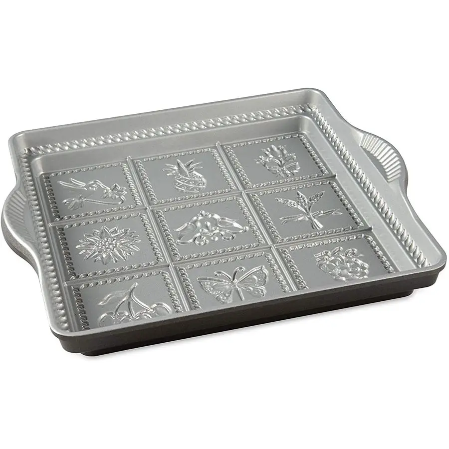 

Cast Aluminum English Shortbread Pan