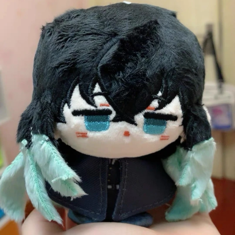 

Аниме Demon Slayer Kanroji Mitsuri Rengoku Kyoujuro Iguro Obanai 12 см плюшевые игрушки, начинка Kimetsu No Figre Yaiba Doll Gifts
