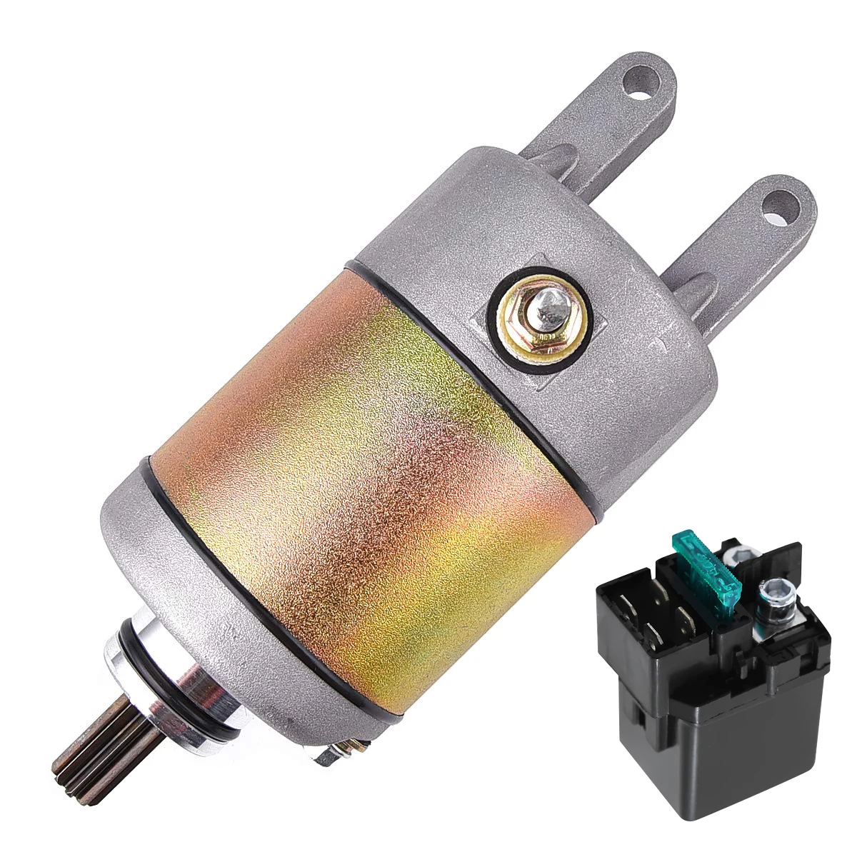 Starter Motor for Scooter Linhai VOG 250 cc 300 cc Majesty YP250 Xingyue XY260T-4 EcoPower 260 169MM 170MM 173MN