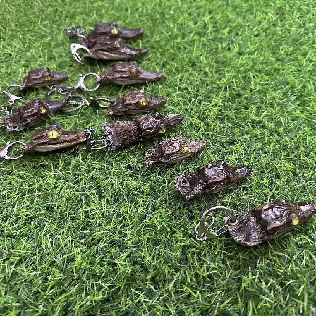2188 Wholesale Crocodile Head Decoration Resin Art Specimens Handicraft Gothic Wall Decoration Christmas Halloween Party Gifts view 4