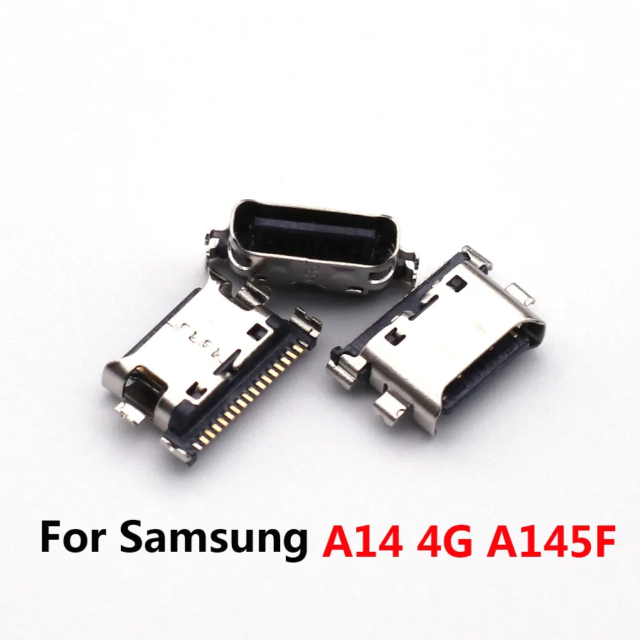 10 Stuks Usb-Oplaadpoort Connector Opladen Socket Dock Voor Samsung A14 A04 A 04S A04e A24 A34 A54 A05 A 05S A13 A23 A33 A53 4G 5G