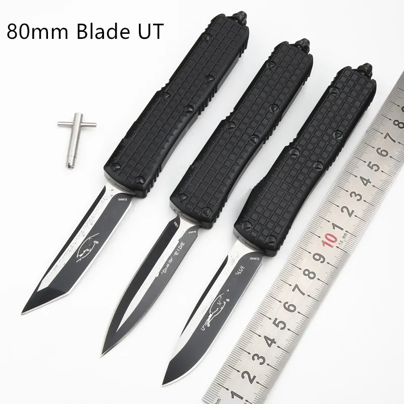 JUFULE UT Sith Lord 80mm Blade Aluminium Handle D2 Survival EDC Camp Fruit Kitchenware Tool Fixed Blade  Utility Kitchen Knife