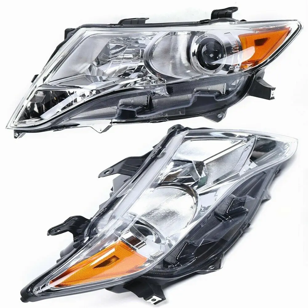 

Fit 2009 2010 2011 2012 2013 2014 2015 2016 Toyota Venza Headlights Headlamps Pair Left & Right Side