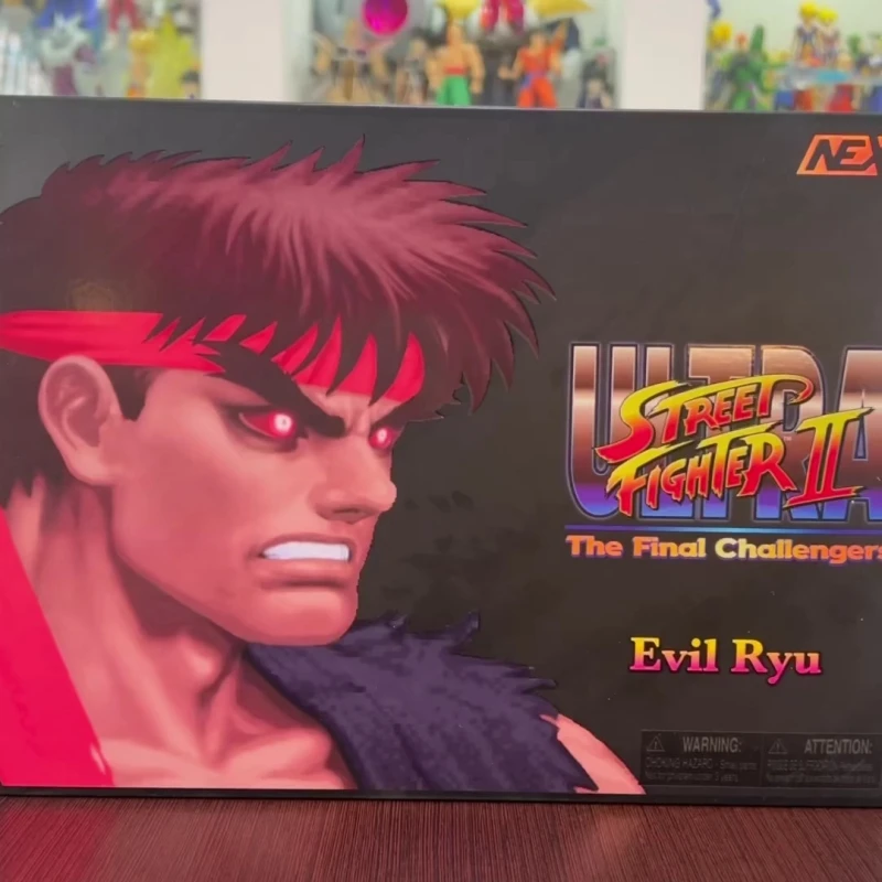 In magazzino Jada Toys Street Fighter 2 Sdcc Venue Limited Satsui Ryu 6 pollici Action Figures modello Toy Desktop Collection regalo del ragazzo