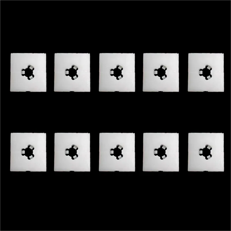 10X Car Rocker Panel Molding Clips Side Skirts Retainers 0009912098 For Mercedes Smart Fortwo 451 2007-2018 A0009912098