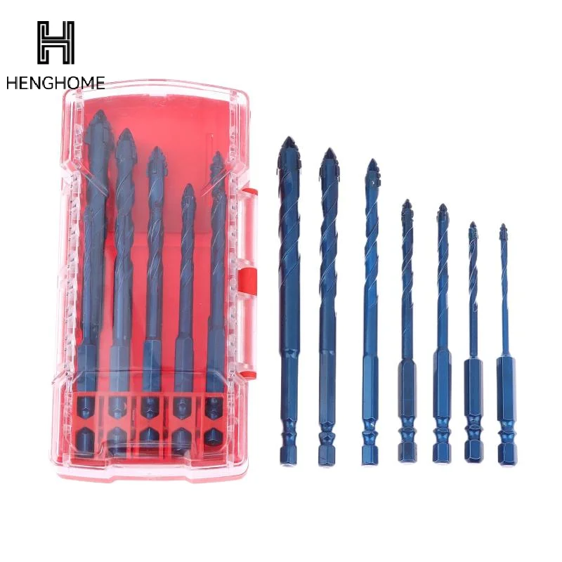ดอกสว่านเจาะรูแบบเอ็กเซนทริค 1/5/10 ชิ้น ขนาด 3-12 มม. ชุดเครื่องมือเจาะรูแม่นยำ สำหรับเจาะคอนกรีต ผนัง เซรามิก หิน และแผ่นหิน
