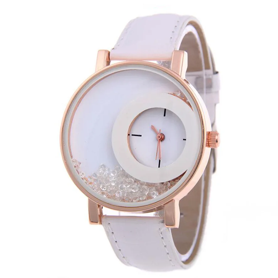 UTHAI BK128 Broken Diamond Large Dial Student Women Watch Casual Fashion Multifunctional Quartz Watch, Watches for Woman