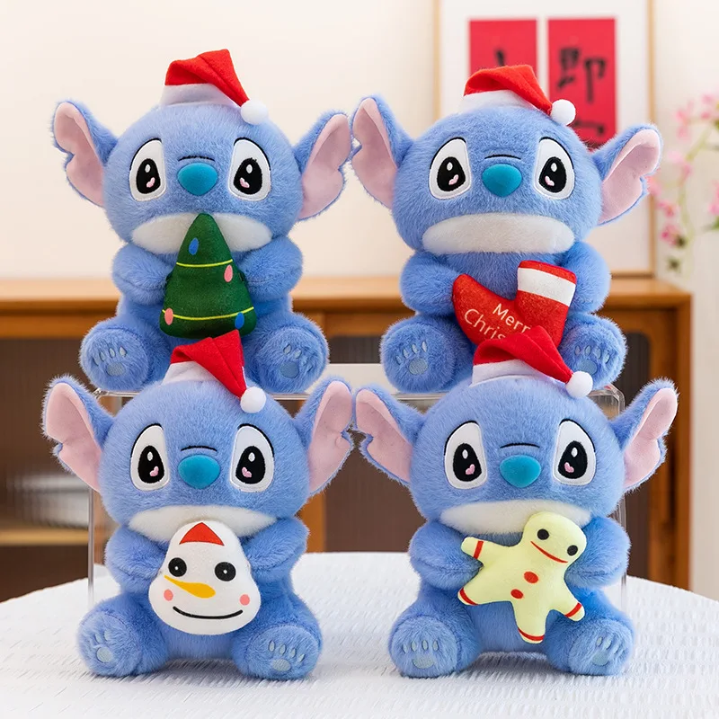 

New 15cm Disney Lilo and Stitch Plush Stuffed Toys Cartoon Anime Plushie Cute Mini Stich Dolls Kids Birthday Xmas Gifts Decor