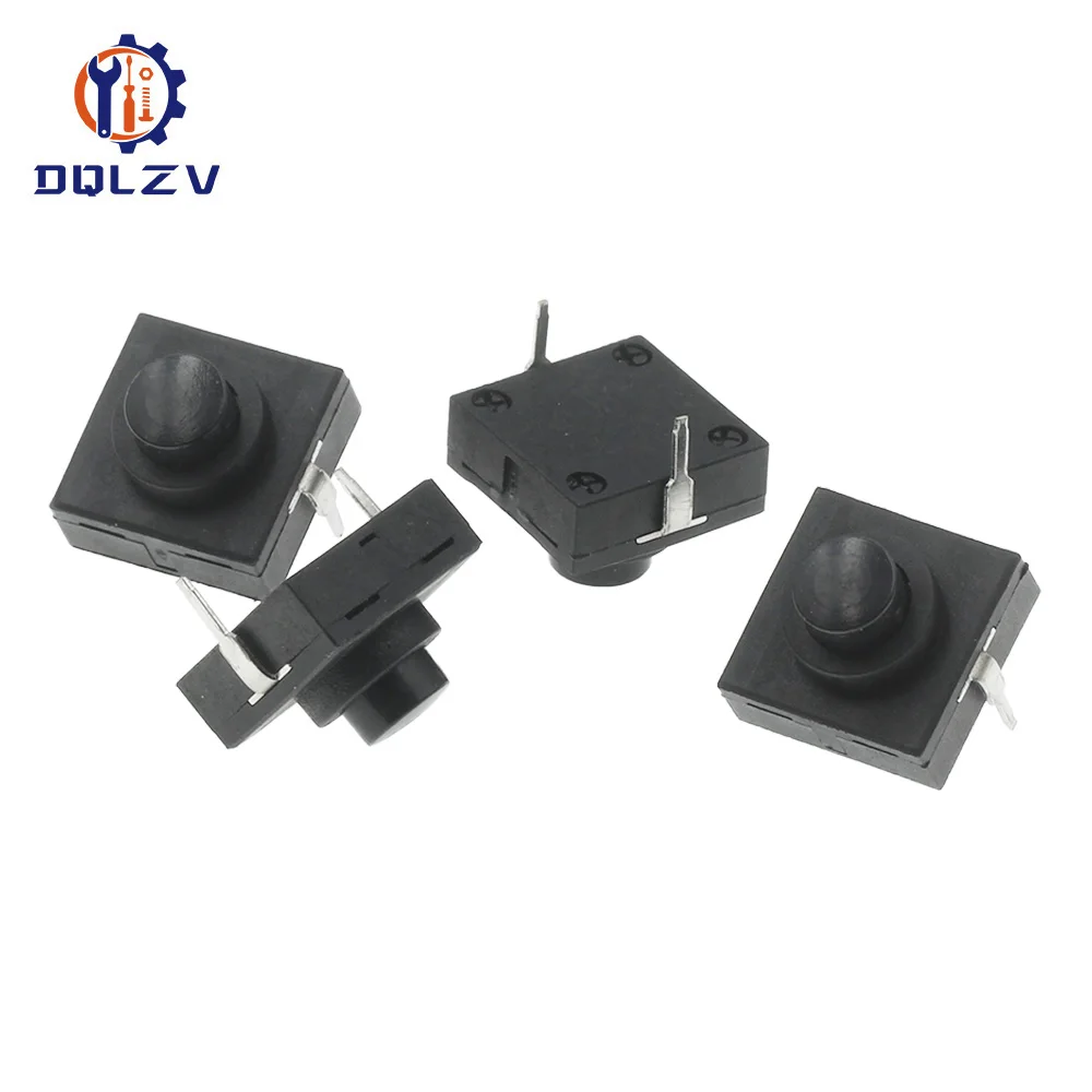 12*12*9.4mm Flashlight Button Switch 1A 30V CB-1212-112D 2Pin Ultra-Thin Middle of the feet