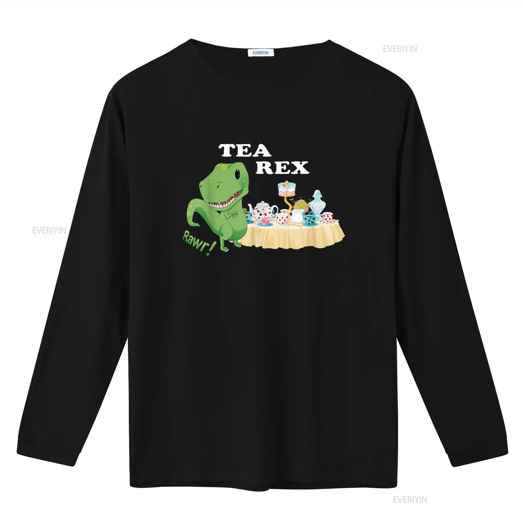 تي ريكس تي شيرت لطيف تيرانوصور دينو عاشق jpg خمر غسلها للجنسين موضة امتدت تنفس مصمم الجرافيك الملابس