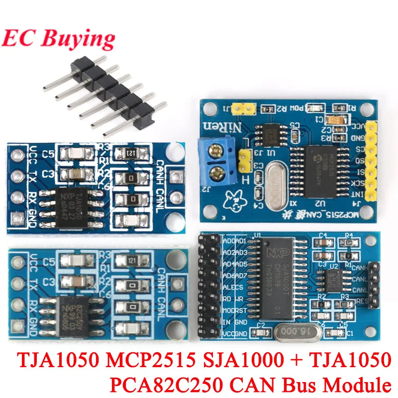 TJA1050 PCA82C250 CAN Controller Interface Module Bus Driver TJA1050 Receiver SPI 51 MCU ARM SJA1000 TJA1050 Development Board