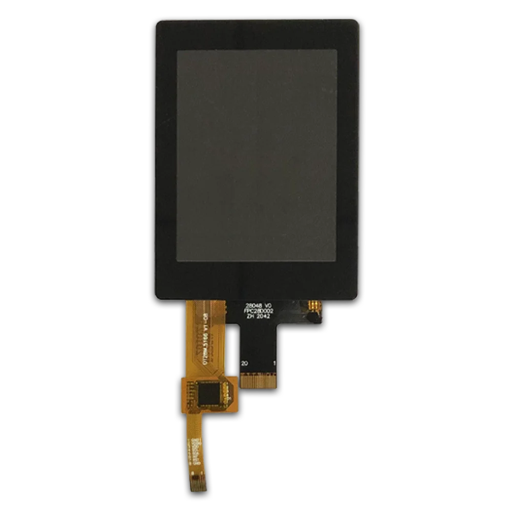 Alto brilho 2.8 polegadas 480x640 LCD MIPI I2C touch ST7701S driver IC IPS display capacitivo touch 670nits para uso industrial