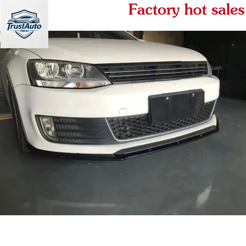 

King Of SalesBt Sellinpainted Black Car Front Lip S Jetta GLI Sedan 4-Door -High Quality