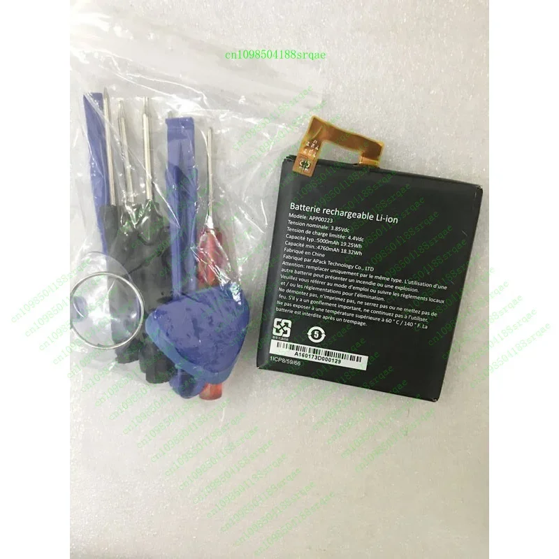 

APP00223 NEW Original Li-ion 5000mAh Mobile Phone Battery For Cat S41 + tools"% Test"