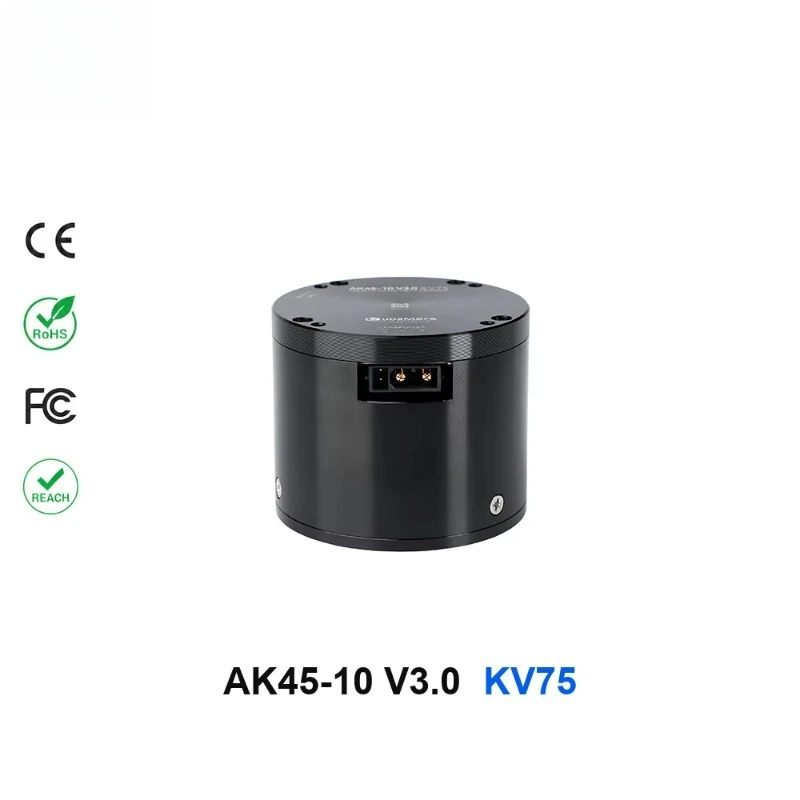 AK45-10 V3.0 KV75 Upgraded Dual Encoder Robotic Actuator with Integrated Driver High Precision Compact Joint Module
