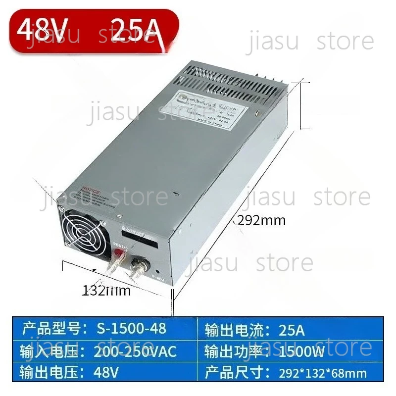 

1000W 2000W 2500W High Power Switching Power Supply 24V 12V 36V 48V 60V AC to DC Converter for LED Strip CCTV