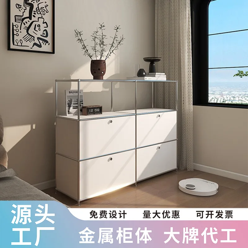 Cabinet Bedroom Kitchen Furniture Edge Storage Bucket Medieval Module Combination Storage Cabinet Living Room Storage Cabinet