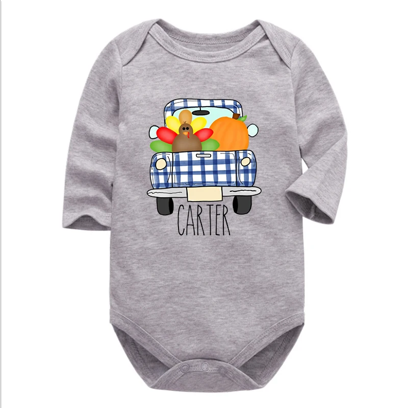 

Personalized Fall Shirt Toddler Thanksgiving Baby Boy Clothes Girl Thanksgiving Kids Fall Truck Shirt Personalized Fall Outfits