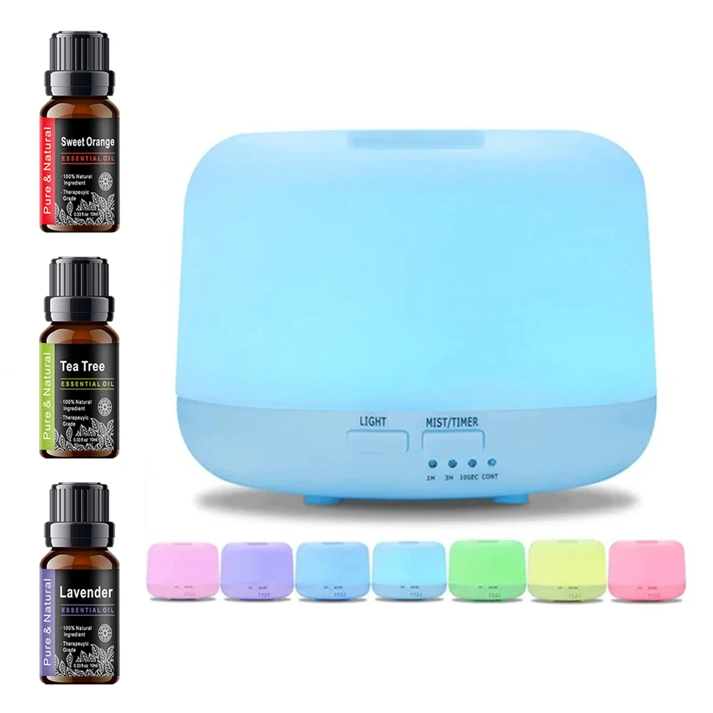 

Smart Wifi Air Humidifier 500ML Wireless Oil Diffuser App Control Mist Maker with Alexa Google Home Scent Diffuser Perfume