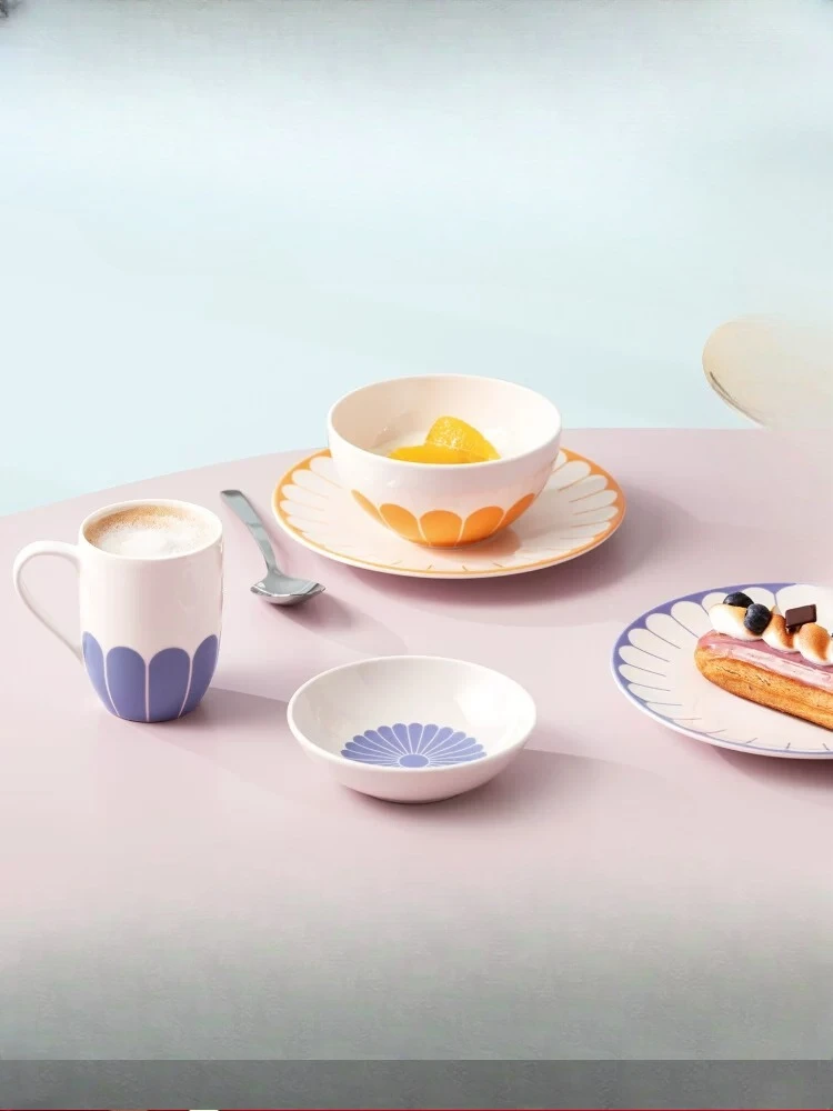 Sweetheart ceramic dishes tableware set wedding gift