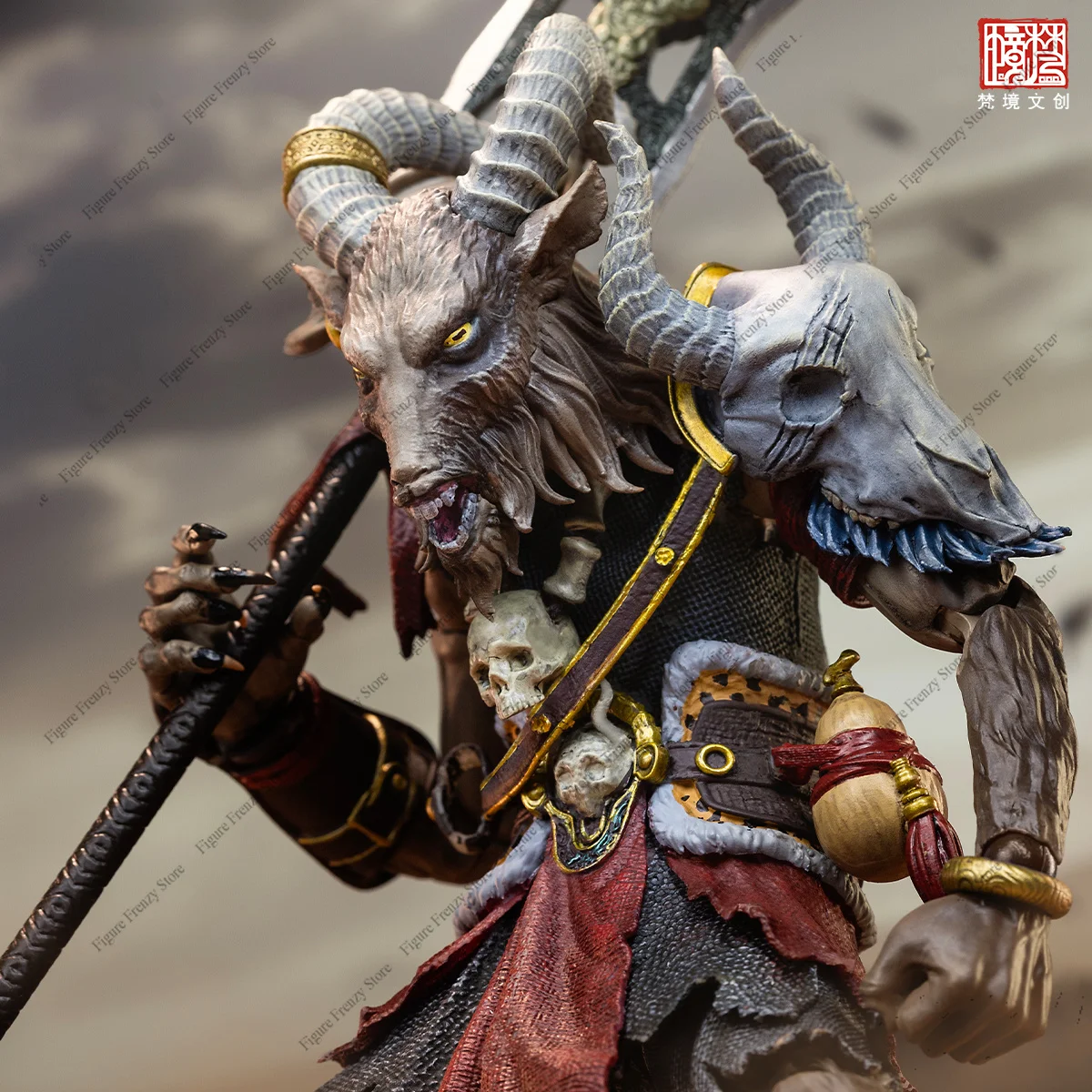 In Stock Full Set 1/12 Scale Fancy Realm Fj-1a03 Soldier Yang Xian God Demon Novel Series Goat Fairy 6-Inches Figur