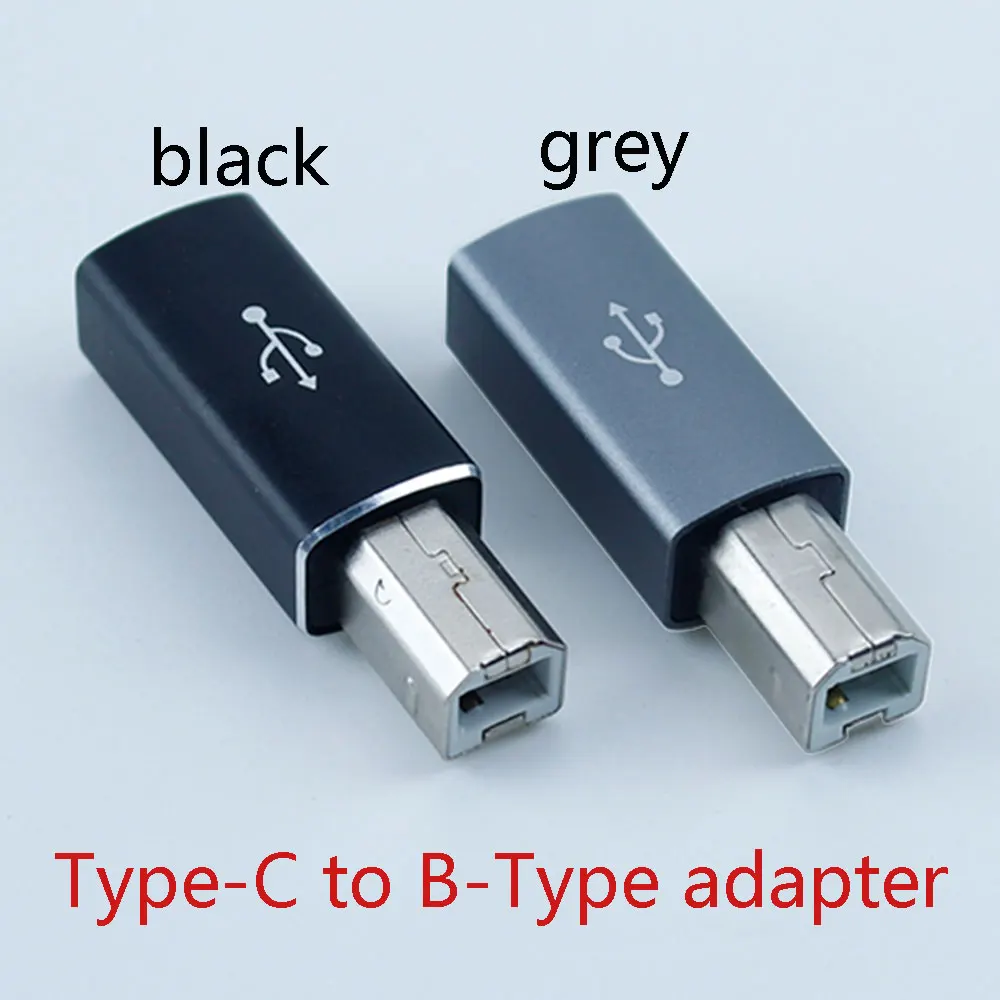 

1Pcs USB Type C To USB B Adapter Connector For HP/Epson/Canon Printer Data Transfer Scanner MIDI Converter Electric Piano