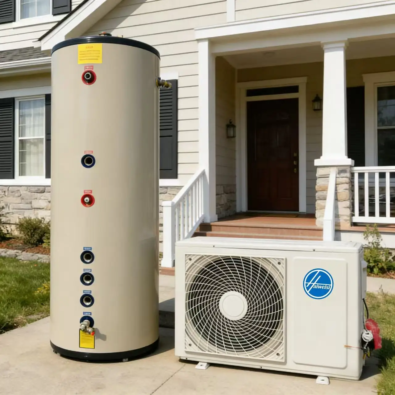 R290 300L Electric Outdoor High Efficiency Class Energy Storage Air Source Heat Pump App-Controlled Intelligent
