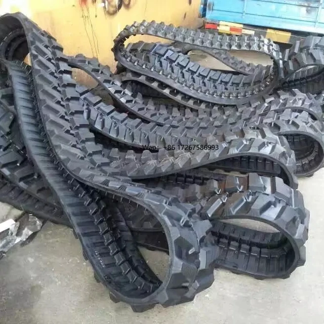 New Condition Construction Machinery Parts PC40 PC50 Small Crawler Rubber Track 400x72.5x72 Mini Excavator Undercarriage Parts