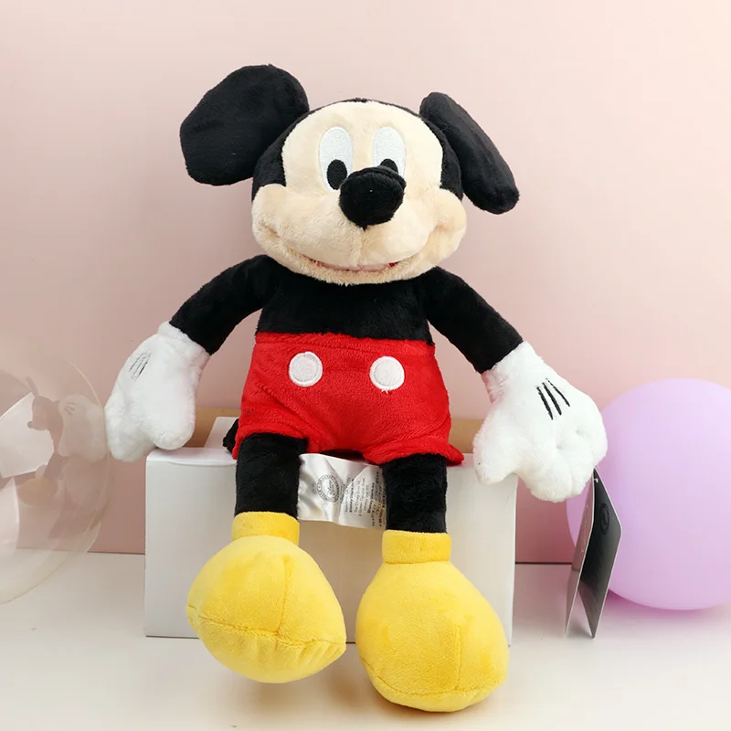 2pcs Mickey Mouse Plushies Toy Set For Kid Pink Minnie Cute Anime Plush Kawaii Doll Girl Cotton Soft Stuffed Animal Holiday Gift view 2