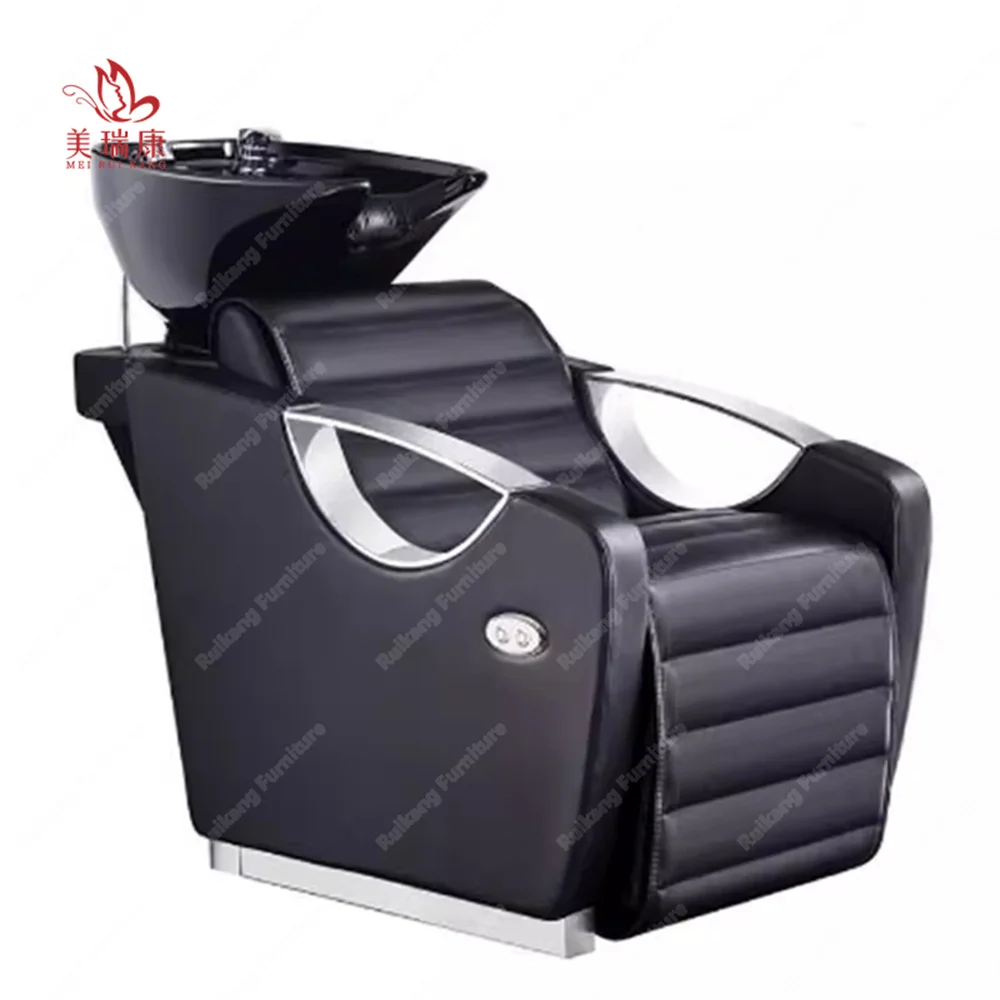 Hair Salon Furniture Back Washing Unit Basin Beauty Shampoo Chair