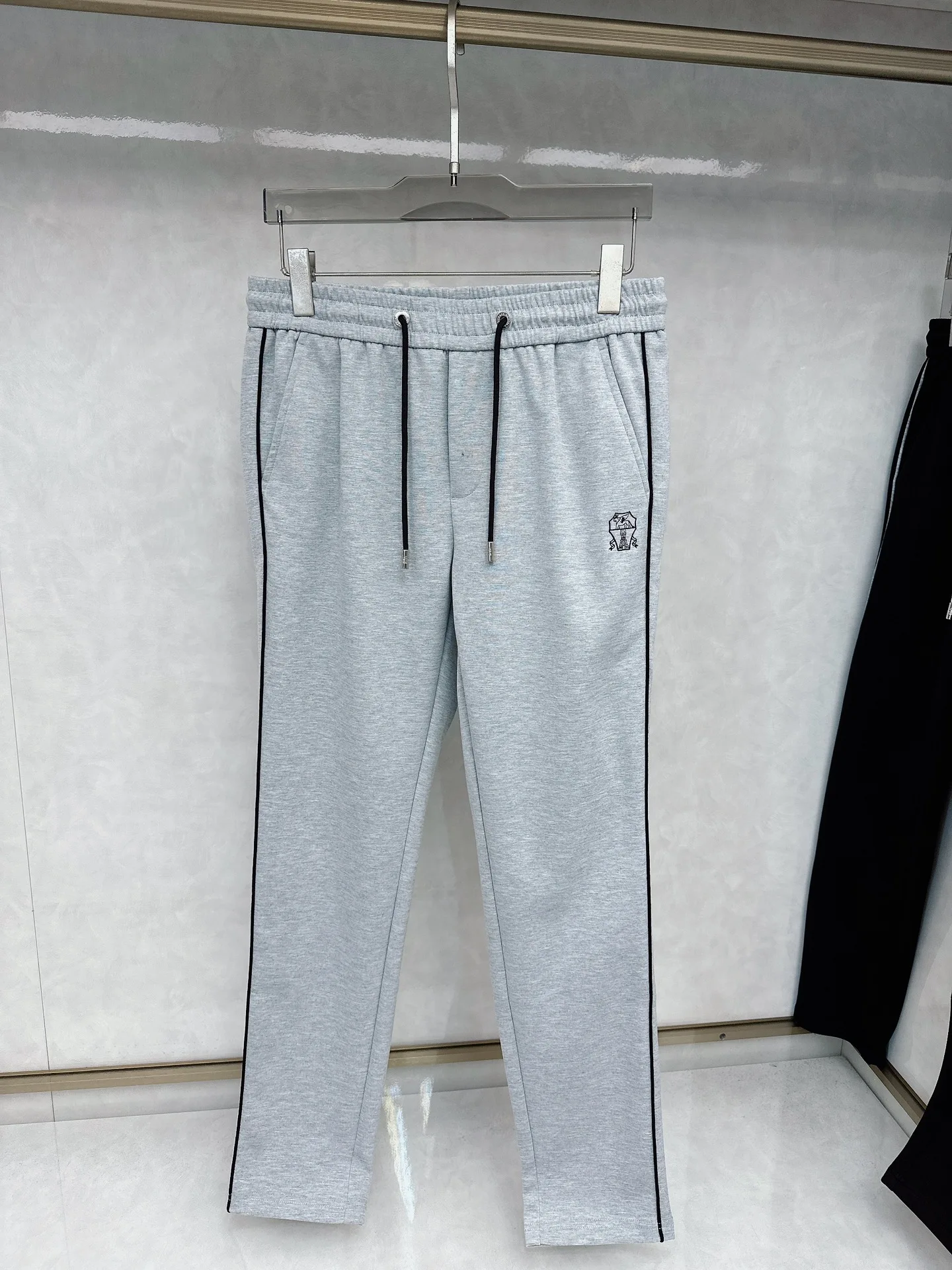 DIKU JINGMen's boutique autumn and winter new casual pants, with exquisite body craftsmanship design, perfect for stylish and ha